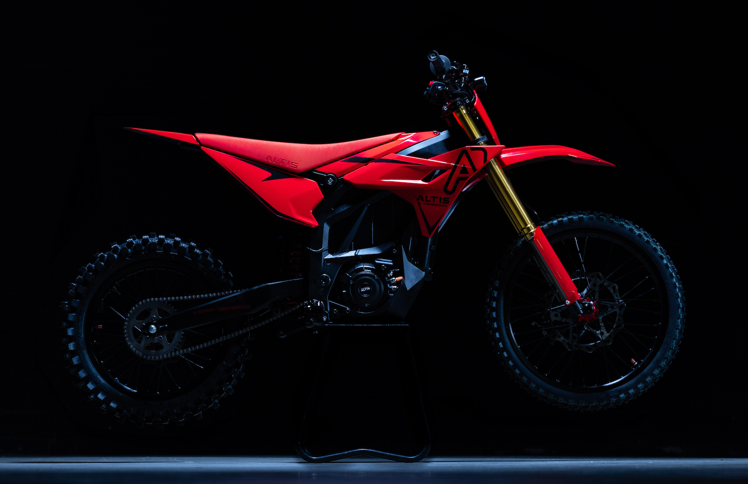 Introducing the Altis Sigma - a 96v motocross inspired electric motorcycle