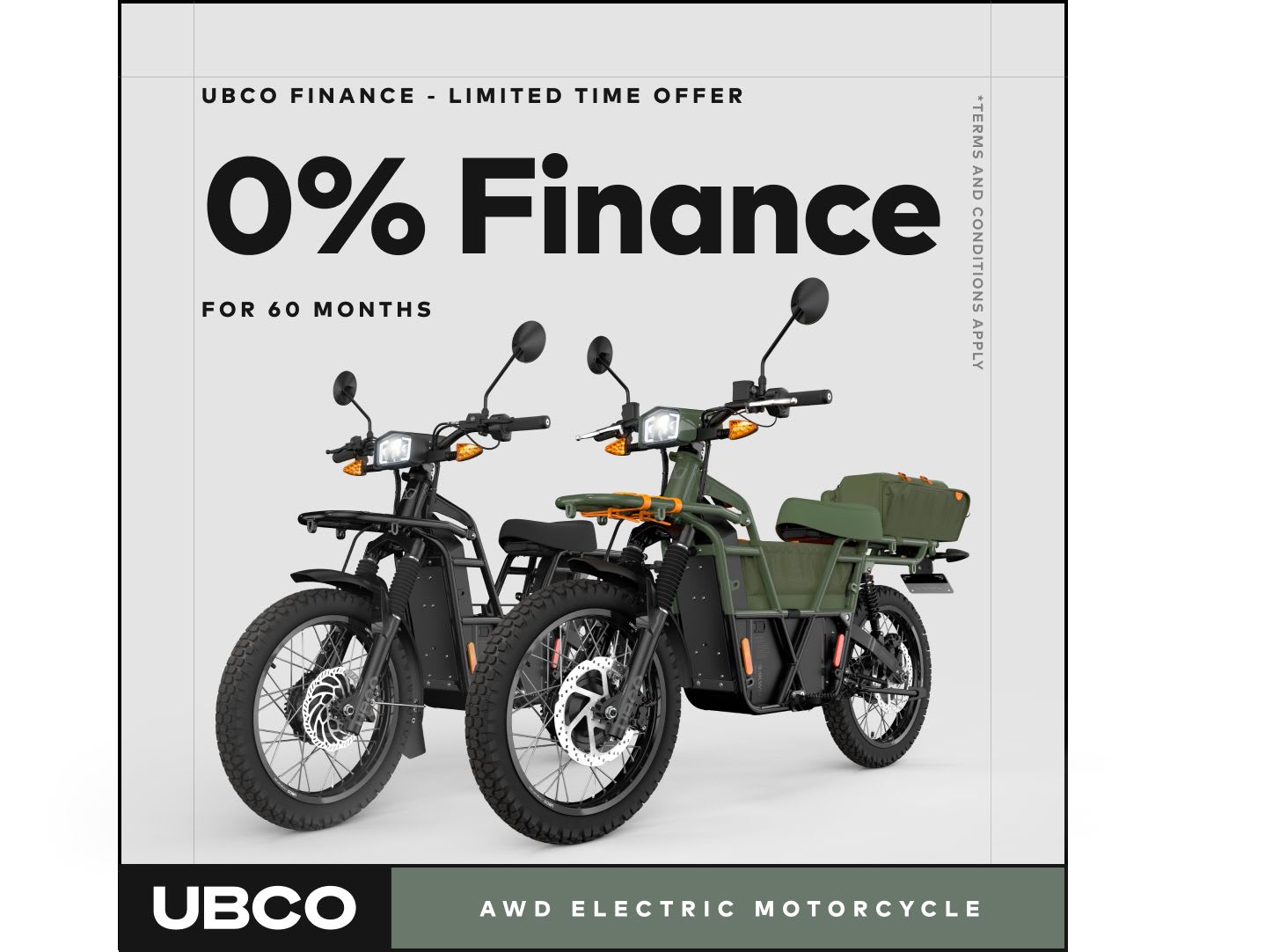 UBCO 2x2 - Adventure Bike ON SALE!