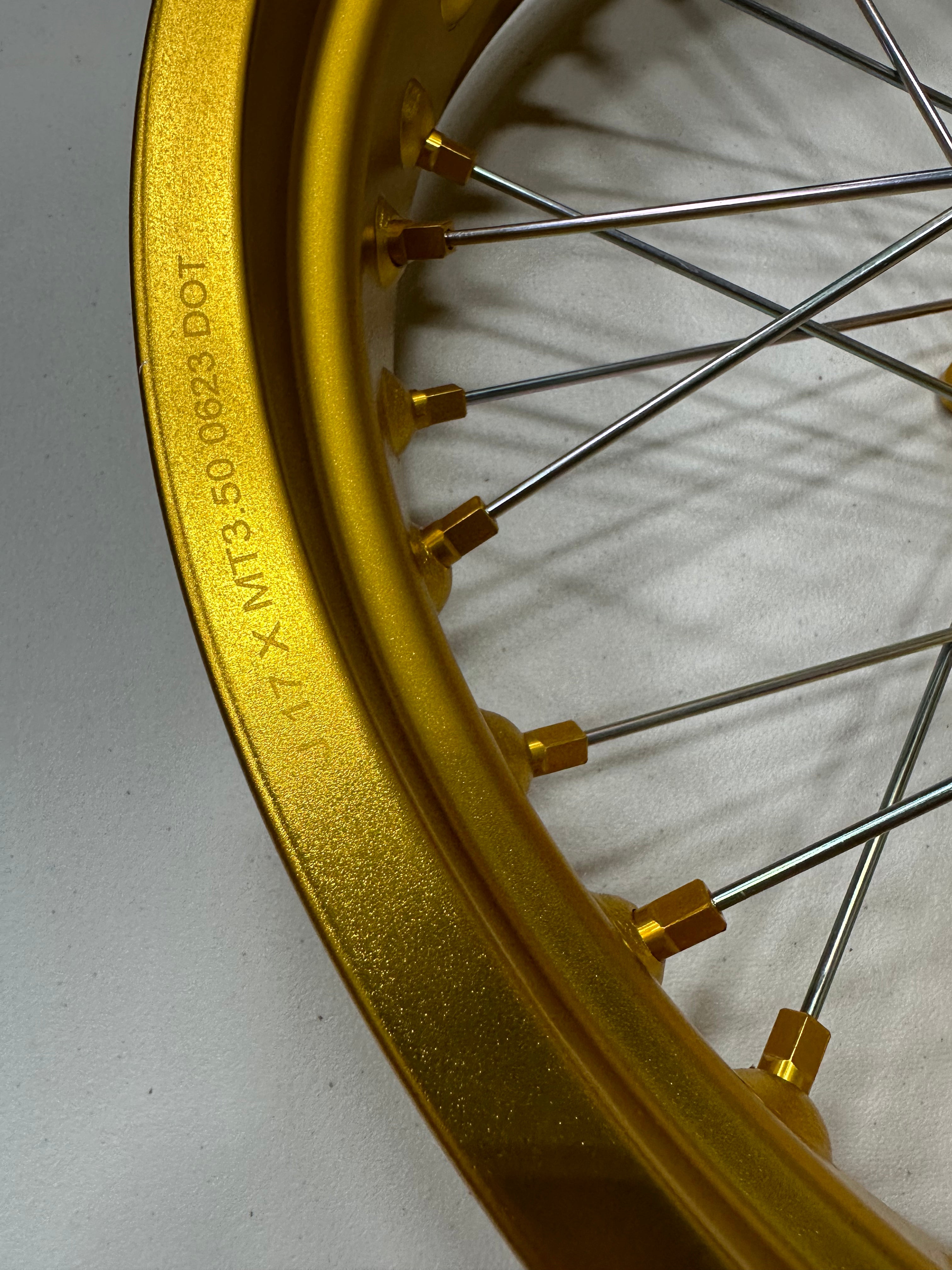 Ultra Bee 17" supermoto wheels by KKE