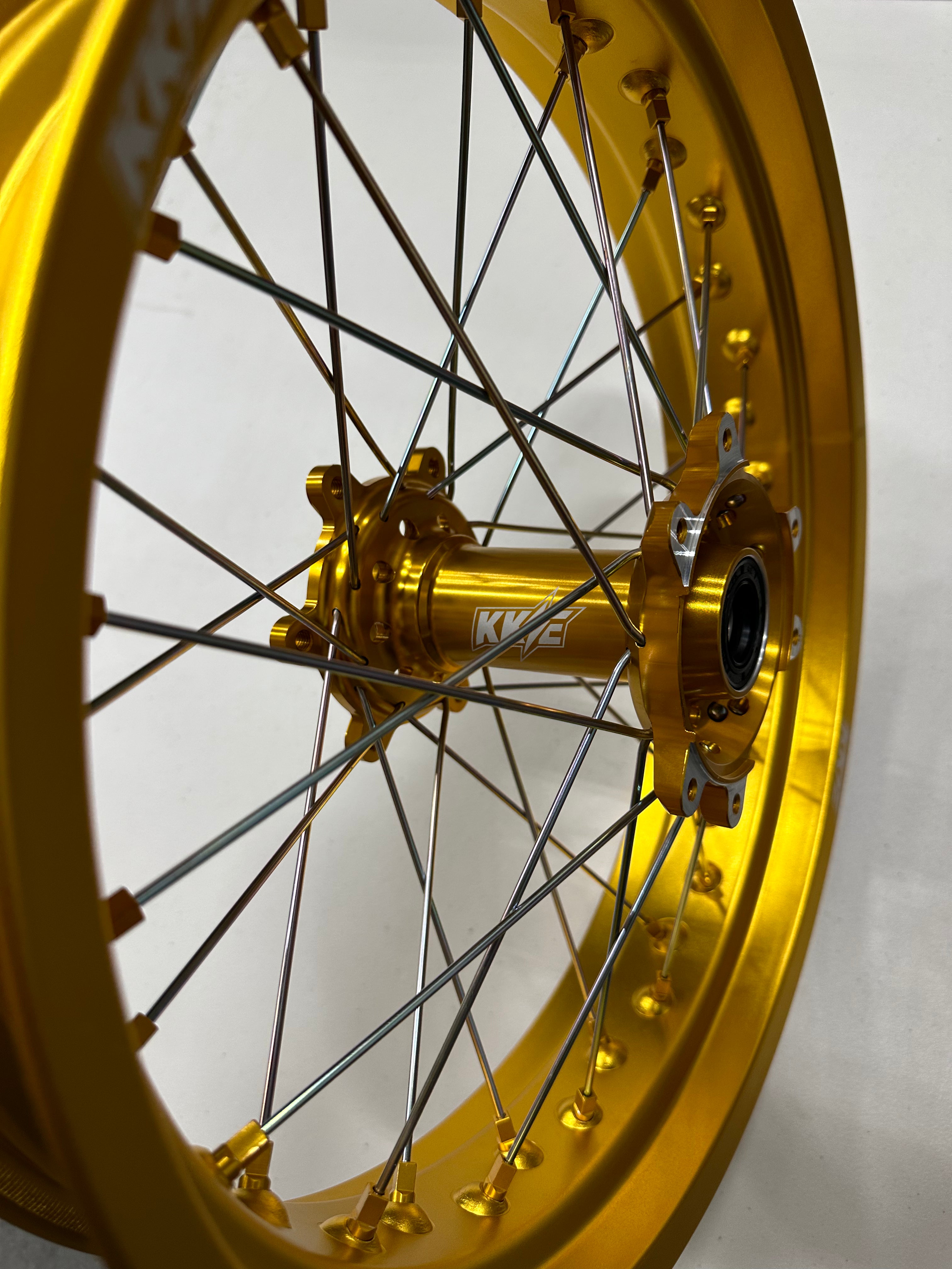 Ultra Bee 17" supermoto wheels by KKE