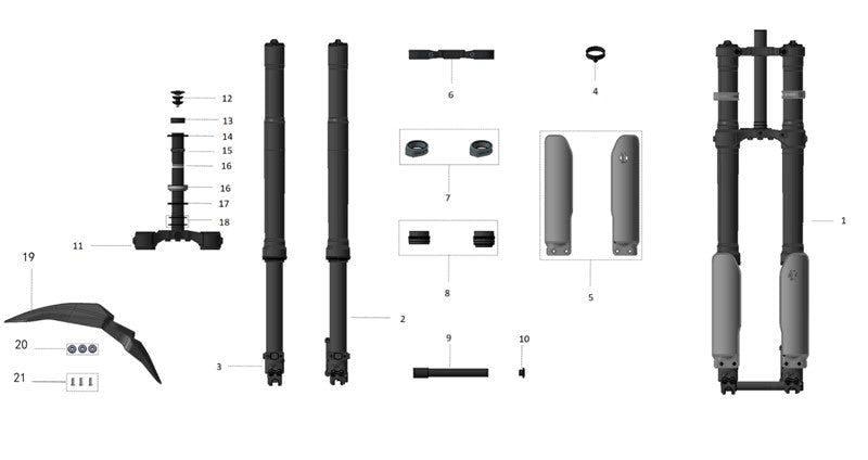 Head Tube Spacer (42-30-0.5) Talaria Sting MX3/MX4/X3