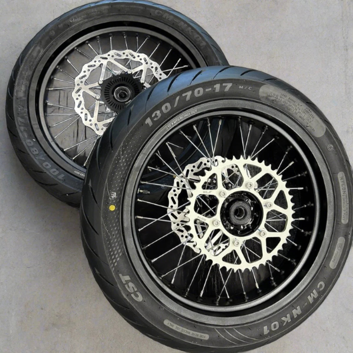 Surron Ultra Bee OEM 17" Supermoto Wheelset