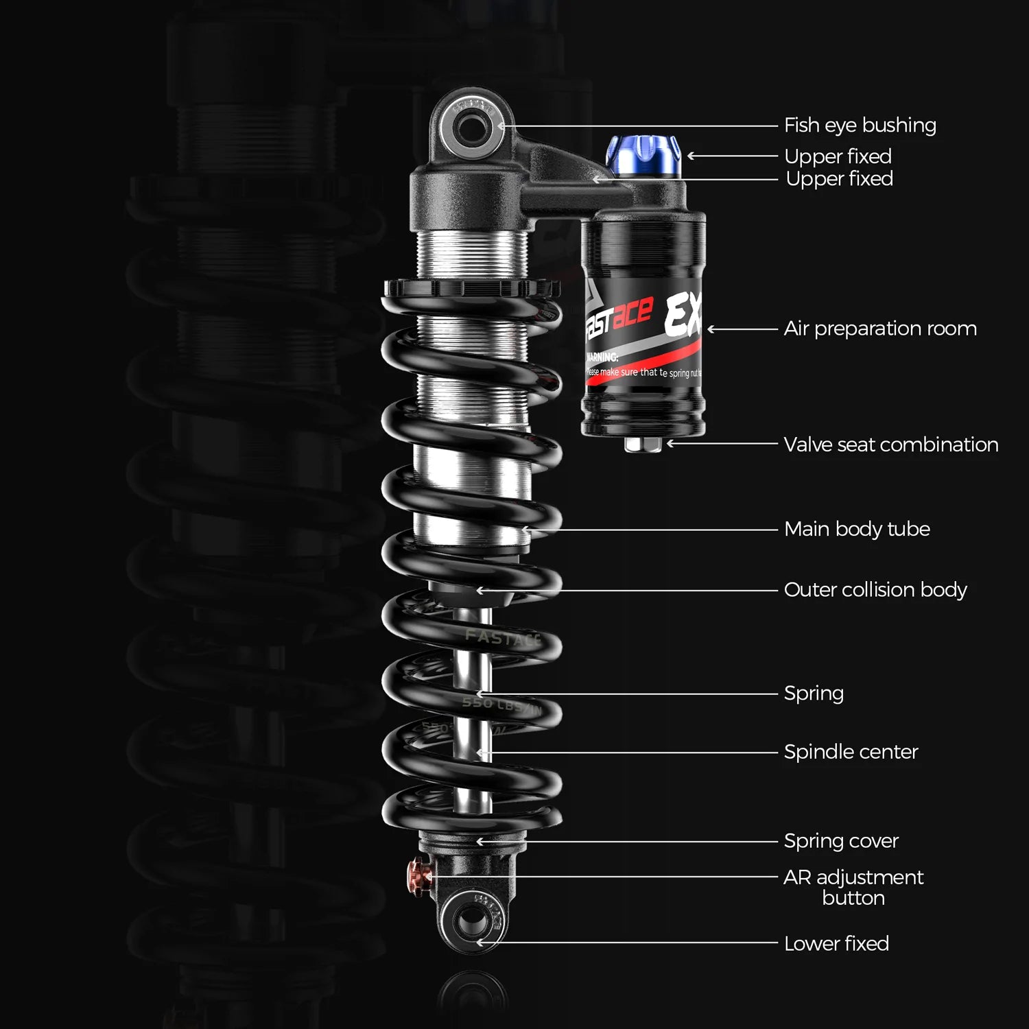 FastAce Rear Shock for Surron Talaria