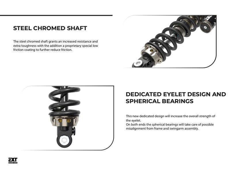 EXT Arma MX Rear Shock for Surron, Talaria, and E Ride Pro