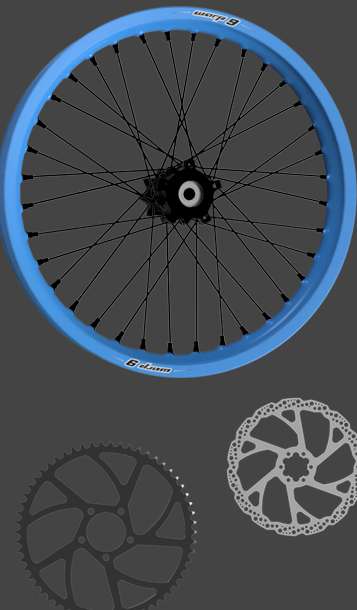 Warp 9 Wheelsets for Surron LBX (fast / immediate shipping!)