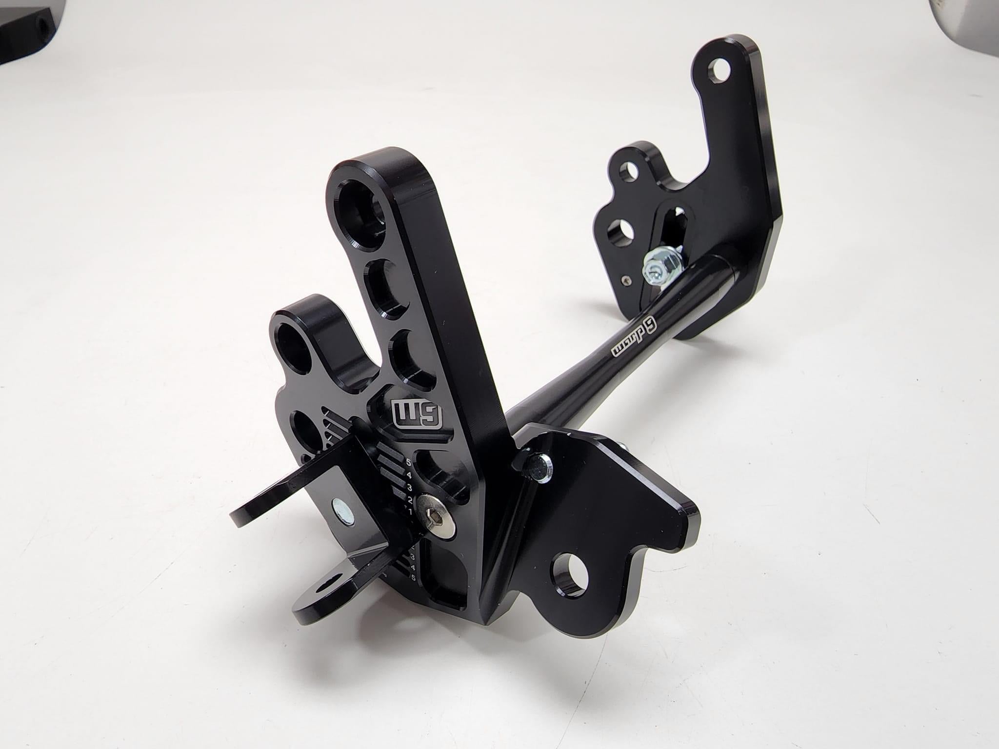 Adjustable Footpeg Mounts by Warp 9 for E Ride Pro